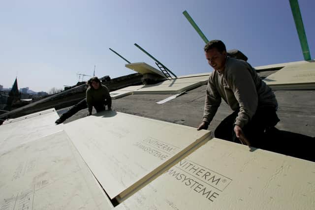 Widespread home insulation improvements are needed to get to net-zero carbon emissions.