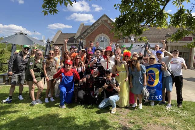 Last year's Mara-fun in aid of John Eastwood Hospice