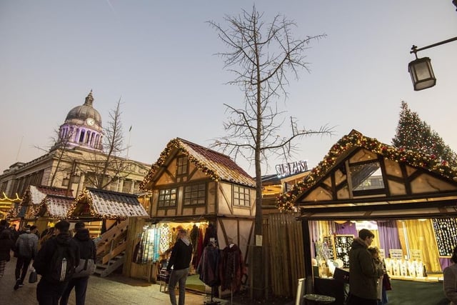 Nottingham's Christmas Market is always worth a visit, giving you the chance to do some festive shopping and soak up the Yuletide atmosphere. So regulars will be delighted to know that it opens on the city's Old Market Square next Tuesday and runs until New Year's Eve. Traditional chalet-style stalls offer a choice of gifts, crafts and speciality food, while The Wheel Of Nottingham enables you to see the sights from on high.