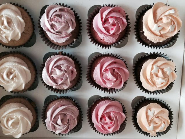 Some of the sweet treats available.