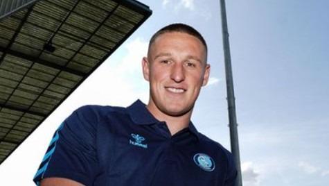 Dan Casey has joined Wycombe Wanderers from SPL side Motherwell. Photo: WWFC.