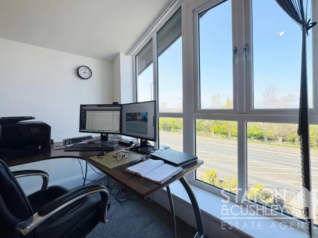 The second floor leaves you equally as impressed having superb feature windows and a heightened ceiling as well.