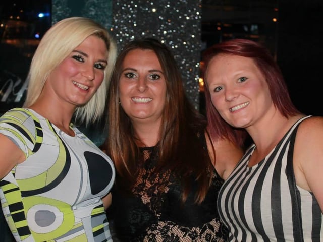 Enjoying a night out
