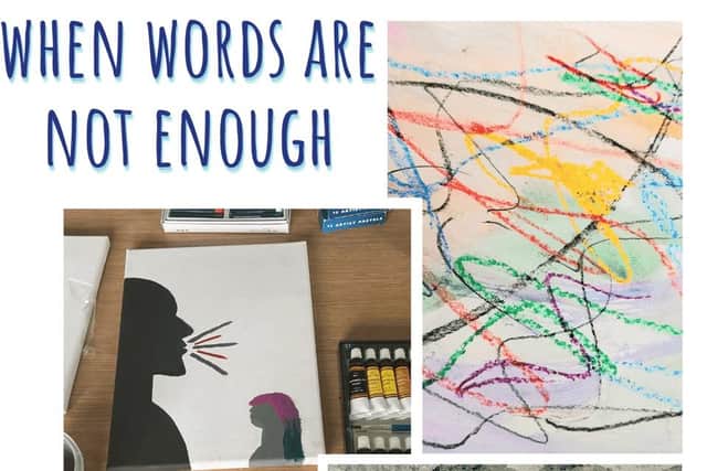 NIDAS art exhibition, When Words Are Not Enough, aims to celebrate domestic abuse survivors.