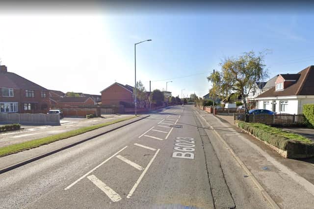 The car was stopped on Alfreton Road, Sutton.