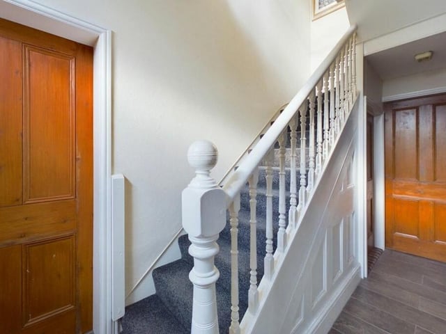 Time to pop upstairs now, so let's pass through the welcoming entrance hall.