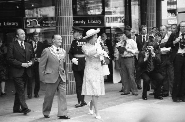 Do you remember the Queen opening our new library?