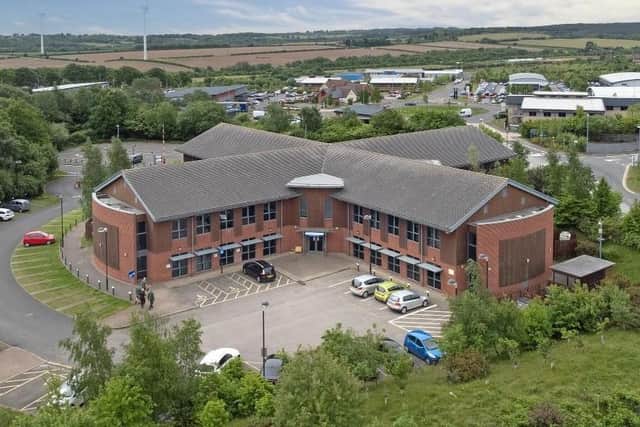 Birch House, at Ransom Wood Business Park, in Mansfield, will soon be up for rent after being vacated by the NHS.