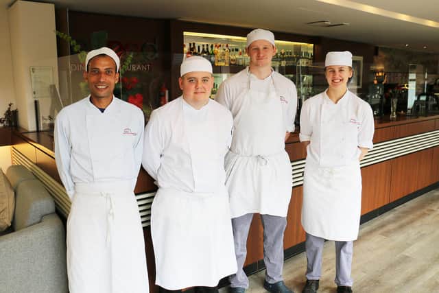 Chefs Mo Attiya, Aidan Kemp, Luke Taylor and Annabelle Pye