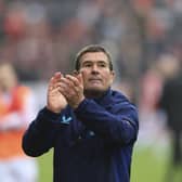 Mansfield Town manager Nigel Clough following the Sky Bet League One match against Wrexham AFC at the STōK Cae Ras, 09 Nov 2024 Photo credit Chris & Jeanette Holloway / The Bigger Picture.media