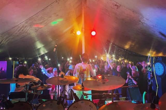 Supersonic Queen, a headline act at the festival, entertained the crowd.