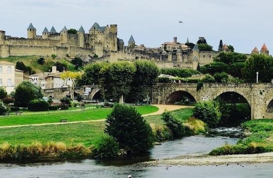This hilltop town in southern France’s Languedoc area is famous for its medieval citadel, La Cité. Flights are available in May from just £10! 
You could also visit Marseille or Limoges for a similar price.