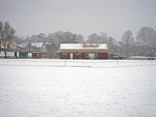 Mansfield in the snow