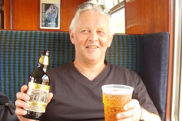 Former Sutton man Steve Waring, who is enjoying a trip down memory lane.