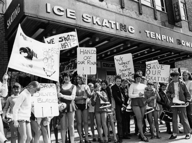 Who visited this ice rink back in the day?