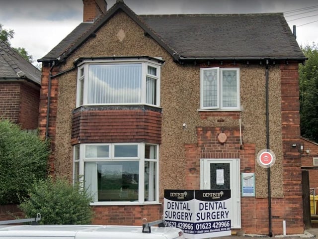 Dentistry Mansfield on Bath Lane, Mansfield, has a 5 out of 5 rating.