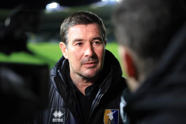 Mansfield Town manager Nigel Clough following the Sky Bet League 1 match against Plymouth Argyle FC at the Home Park Stadium, 27 Jan 2026  Photo credit Chris & Jeanette Holloway / The Bigger Picture.media