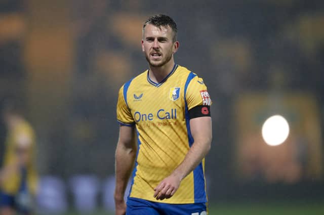 Rhys Oates during the Emirates FA Cup match against Wrexham AFC at The One Call Stadium, 04 Nov 2023
Photo credit : Chris & Jeanette Holloway / The Bigger Picture.media