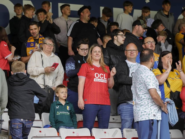 Mansfield Town fans watched a game to forget at Sincil Bank.