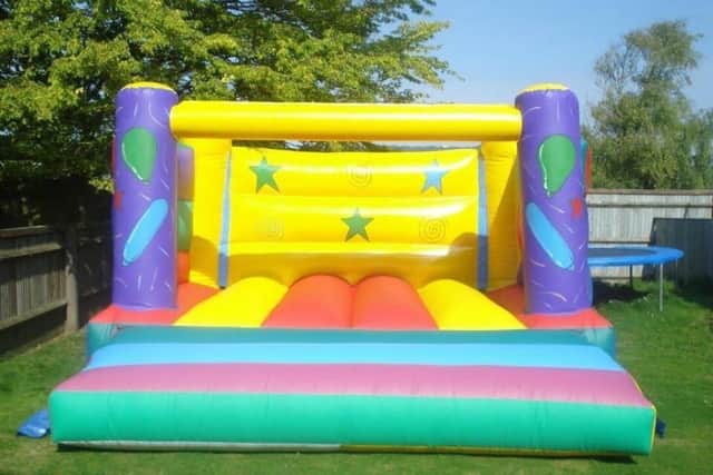 Officers are also appealing to the general public to help trace an outstanding bouncy castle called the Gladiator Joust. Two others are believed to have been sold and may never be recovered.