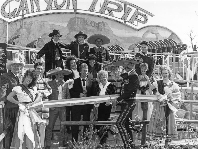 May 1991, The American Adventure theme park, Mexicoland opened by Samuel Magdaleno