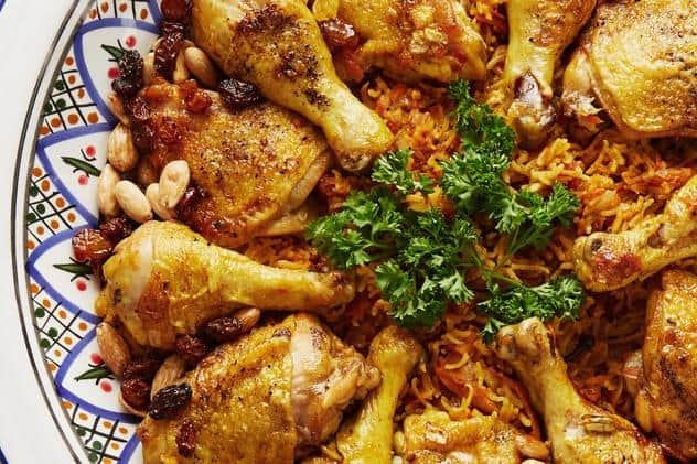 Chicken Kabsa is one of the main courses on offer.