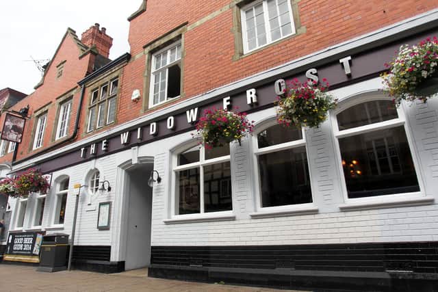 The Widow Frost, Leeming Street, Mansfield.