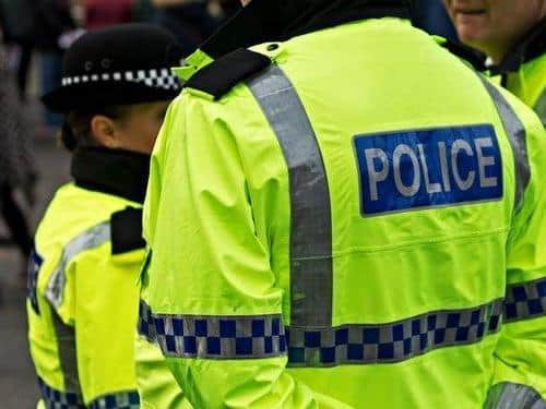 Two men were arrested in connection with the incident.
