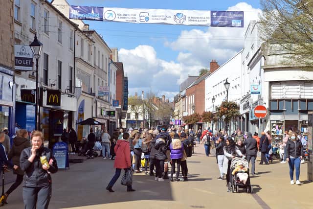 Mansfield has the highest Covid rates in England - just a day after more lockdown measures were relaxed in England. Photo: Brian Eyre.