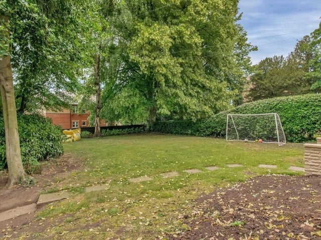 Whether you want to play or relax, the main garden at Norfolk House hits the back of the net every time.