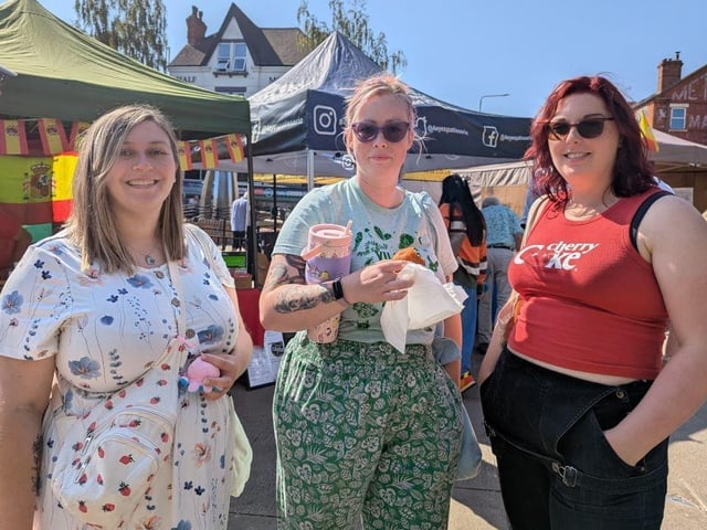 The sunny weather brought out the crowds with another bumper attendance at the event.