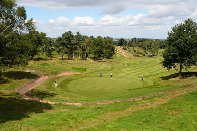 Work is currently going on around Coxmoor Golf Club in preparation for when golf is allowed to return. (Photo by Tony Marshall/Getty Images)