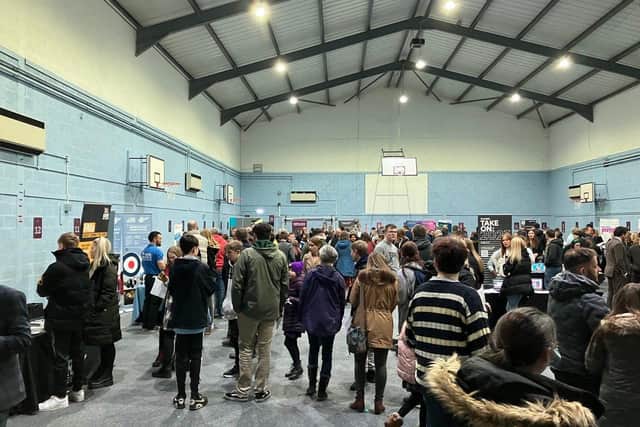 The Garibaldi School held a careers fair.