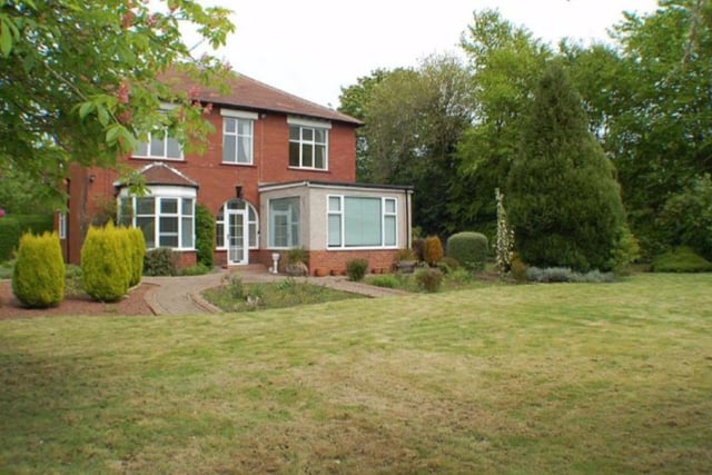 The stunning property is situated in a quiet location with the security of large enclosed gardens. Image by Zoopla.