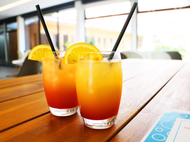 The students created a range of cocktails and mocktails