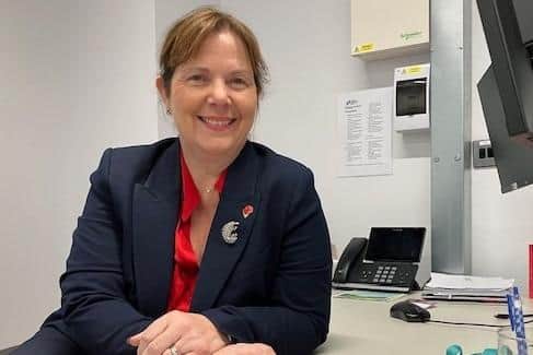 Pictured Is East Midlands Mayor Claire Ward