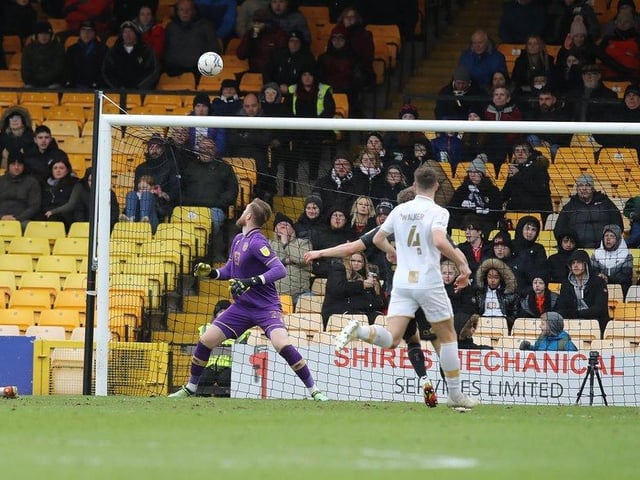 Port Vale FC	20	10	6	4	30	15	+15	36pts