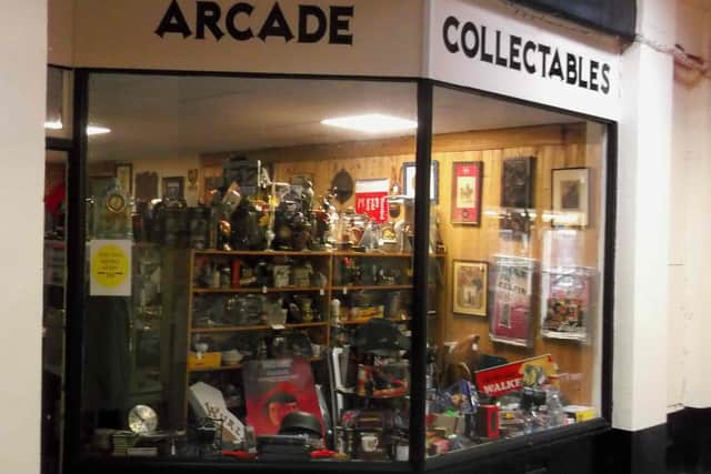 Arcade Collectables in Mansfield's Handley Arcade has been targeted by thieves.