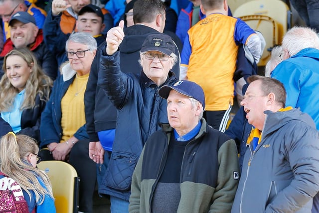 Stags fans ahead of last season's win over Crawley.