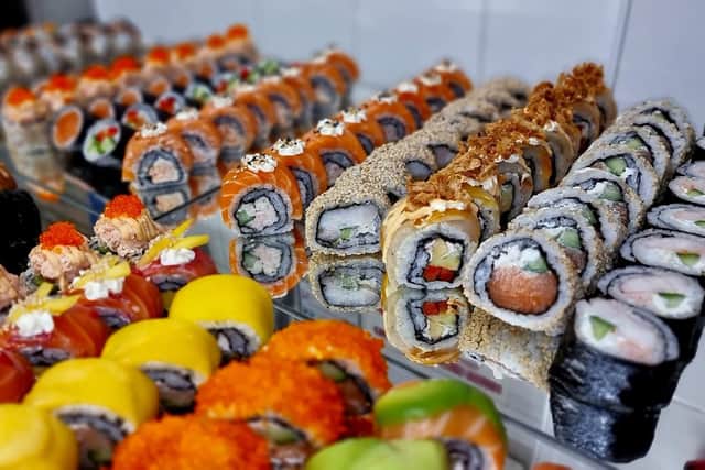 Fresh food and presentation are key to J & A Sushi's success.