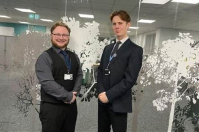 Couns Adam Stockwell (left) and Will Mee are encouraging more young people to get involved in Broxtowe youth politics. Photo: Other