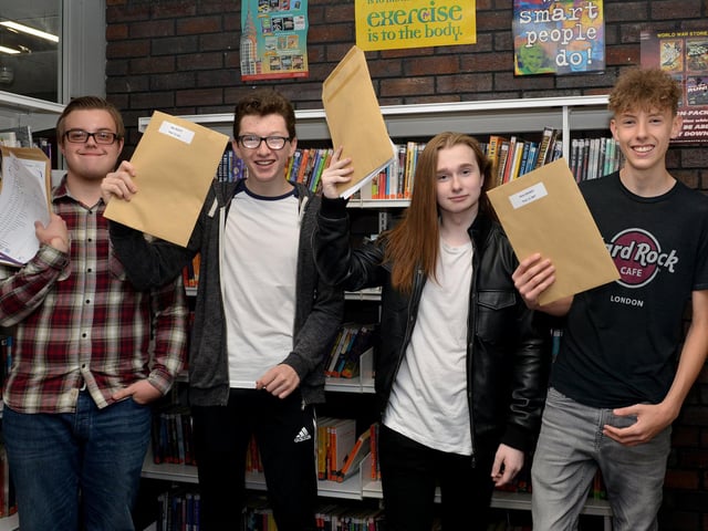 GCSE results day at Sutton Community Academy