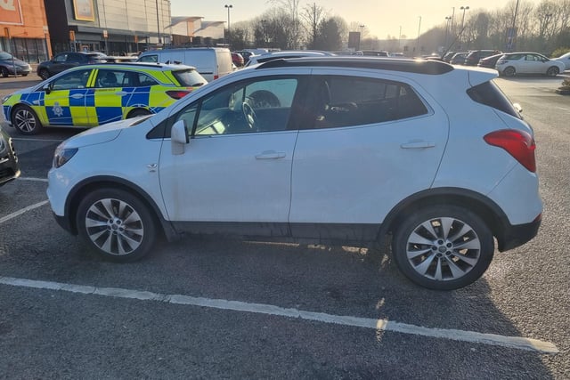 Posting on the Ashfield Police Facebook page, Nottinghamshire Police's Ashfield Operation Reacher team said: "The driver of this 'Mokka' may need an actual Mocha now we have seized it for no tax. #OpReacher #NoTimeForACoffeeBreak #AnotherSeizure"