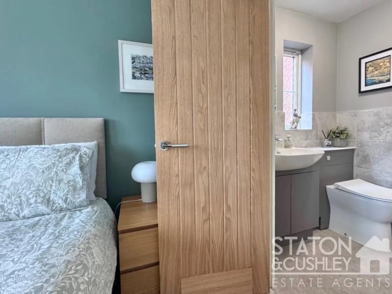 The magnificent master bedroom offers a true touch of luxury hosting its own stylish en-suite shower room.