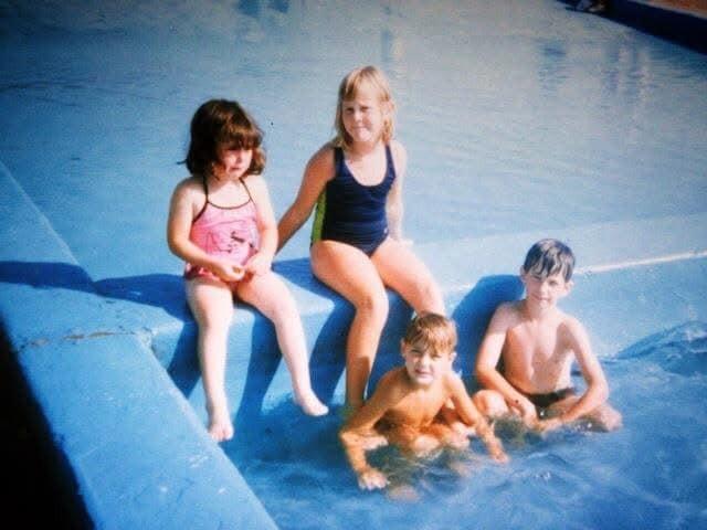 Aimee shared this photo, with memories of visiting the pool with family and friends.