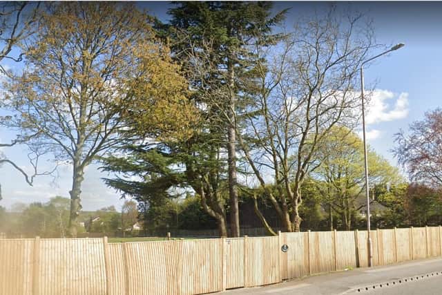 The new homes would be built at the site of a former home which has been demolished