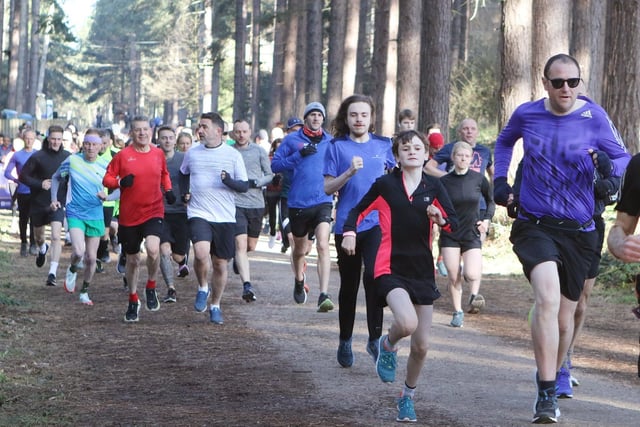 There was an excellent turnout for Saturday's parkrun. There have been more than 250 at Sherwood Pines, with the average number of finishers per week being 222.