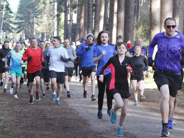 There was an excellent turnout for Saturday's parkrun. There have been more than 250 at Sherwood Pines, with the average number of finishers per week being 222.