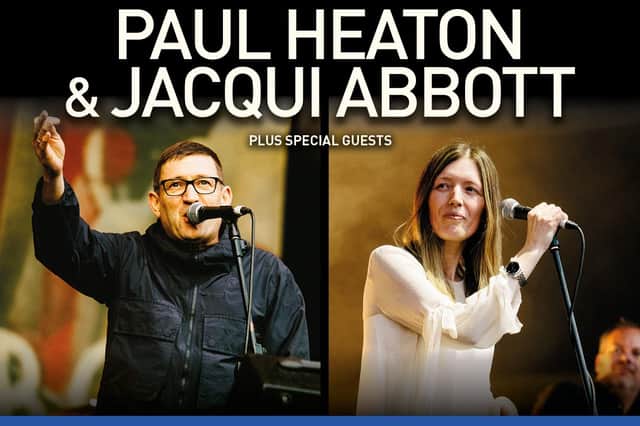 Paul Heaton and Jacqui Abbott are performing a free concert for NHS workers in Nottingham in October.