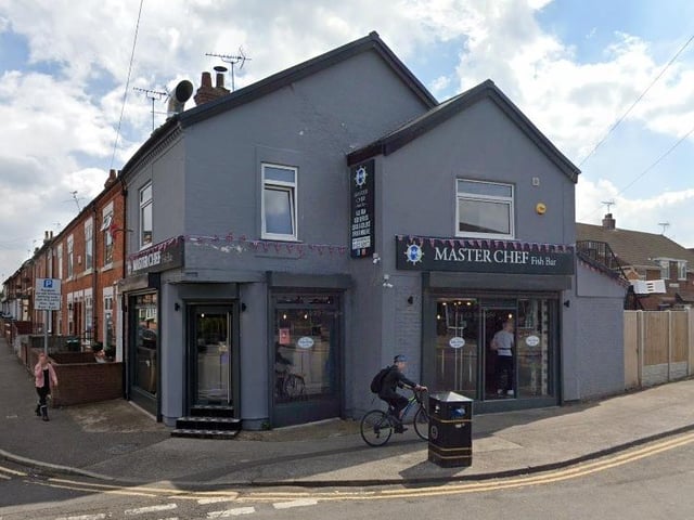 Master Chef Fish Bar, Milton Street, Mansfield, was given a top score of five following an assessment on April 26.